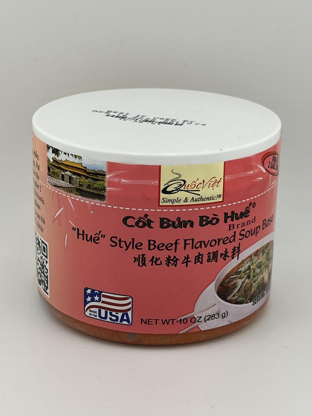 QUOCVIET Cot Bun Bo Hue "Hue" Style Beef Flv Soup Base 10oz | Asian Mart LLC