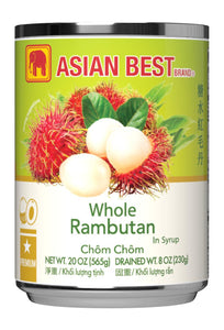 ASIAN BEST Rambutan In Syrup 20oz