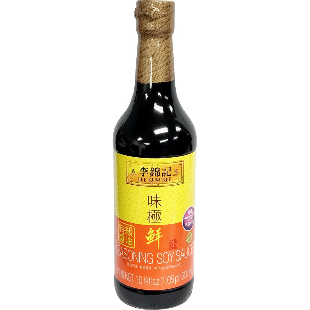 LEE KUM KEE Seasoning Soy Sauce 16.9 Fl Oz | Asian Mart LLC
