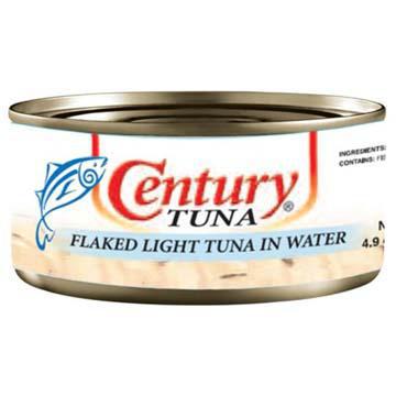 Century Light Tuna In Water 4.9 OZ