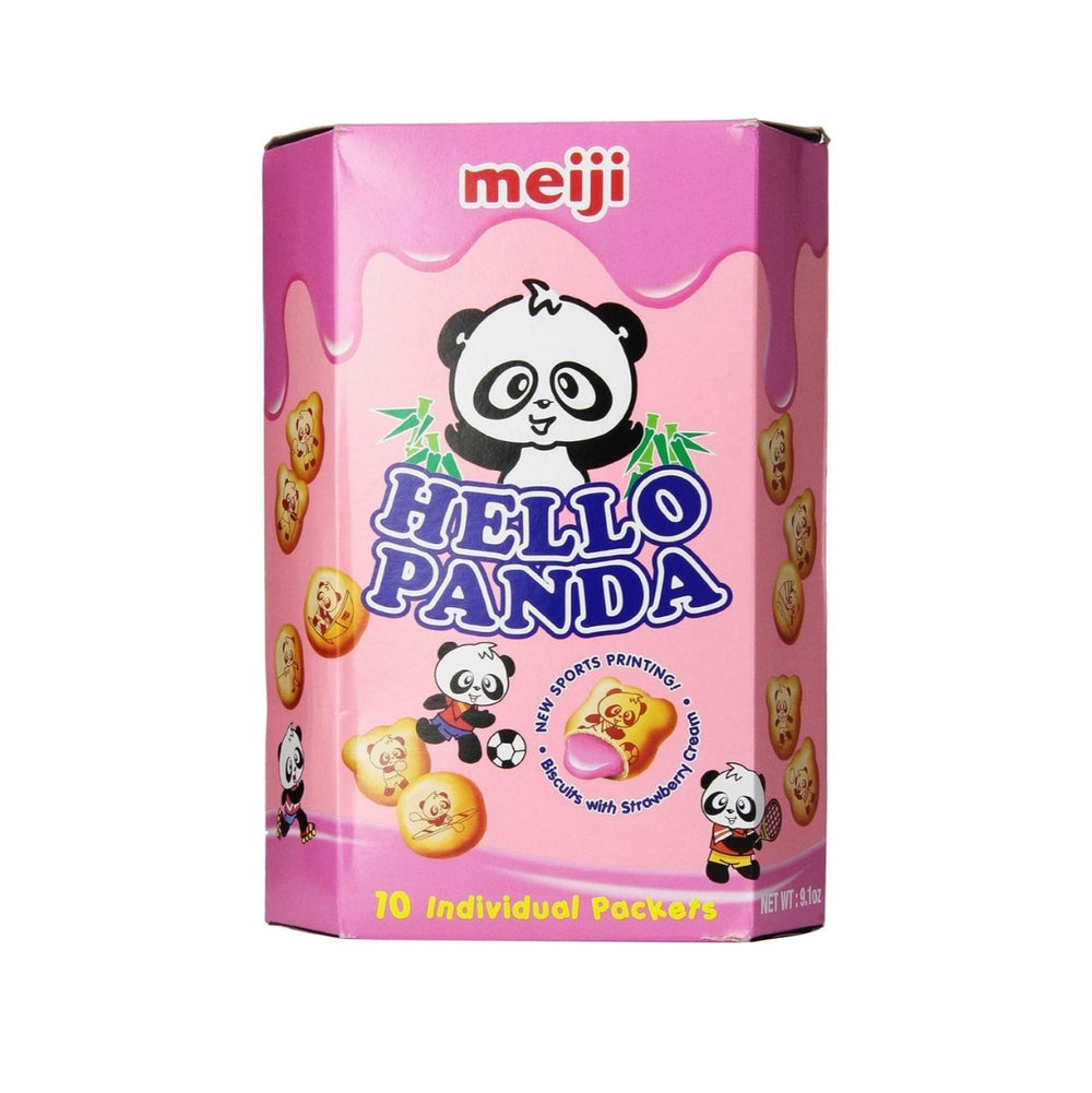 MEIJI Hello Panda Strawberry 9.1 OZ