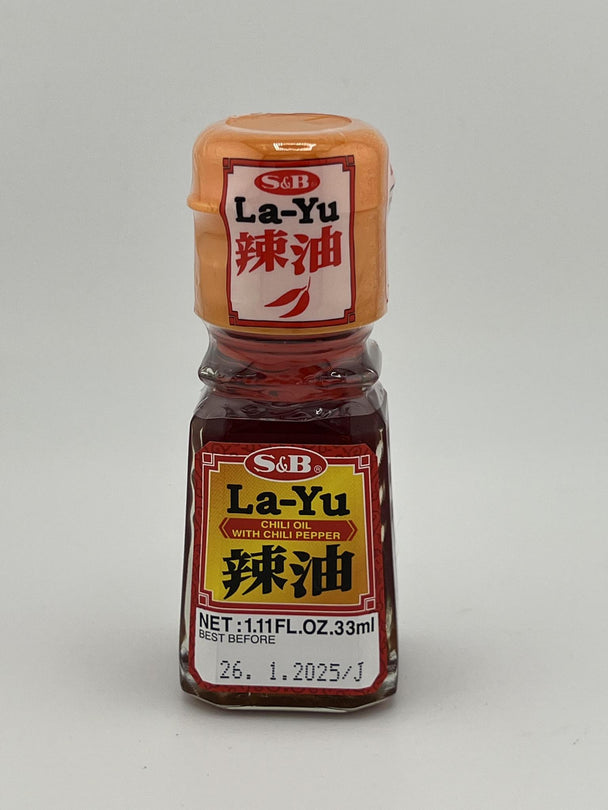 S&B LA-Yu hili Oil With hili Pepper 1.11 FL OZ