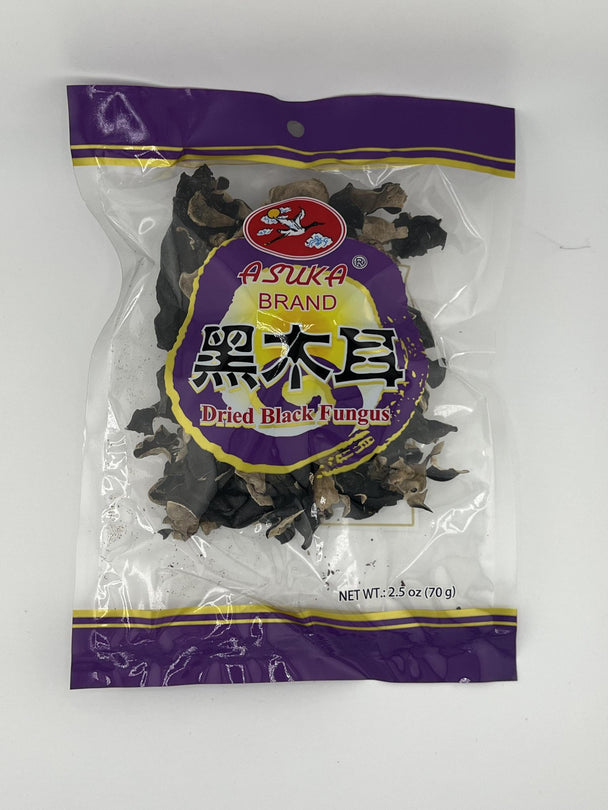 ASUKA BRAND Dried Black Fungus 2.5OZ