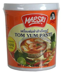 MAESRI Tom Yum Paste Hot & Sour 14 Oz