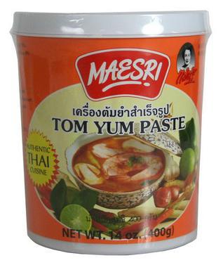 MAESRI Tom Yum Paste Hot & Sour 14 Oz