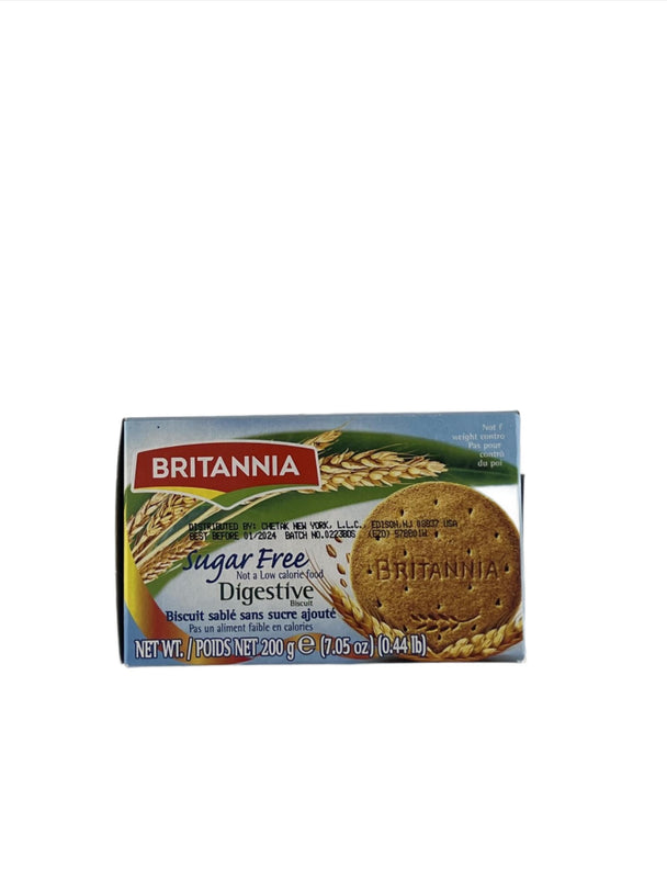 BRITANNIA sugar Free Digestive Biscuits 7.5OZ