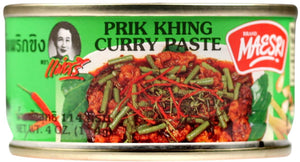 MAESRI Prik Khing Curry Paste 4 Oz