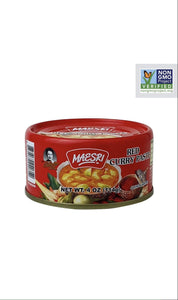 MAESRI Red Curry Paste 4 Oz