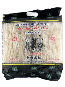 THREE LADIES Vietnamese Rice Vermicelli 2 Lb