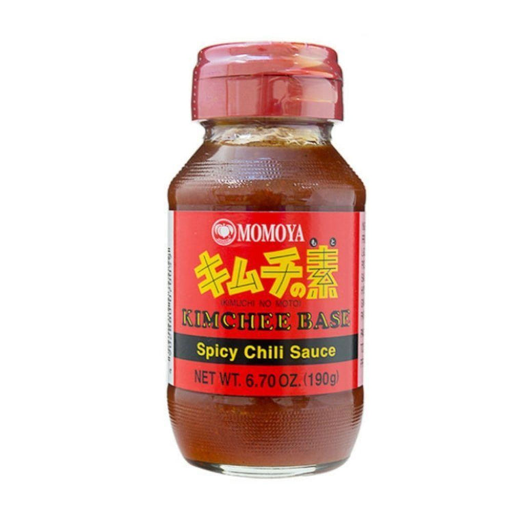 MOMOYA Kimchee Base Spicy Chill Sauce 6.7 Oz