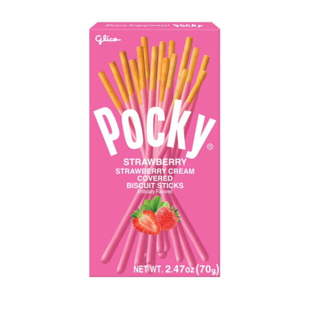 GLICO Pocky Strawberry 2.47 OZ | Asian Mart LLC