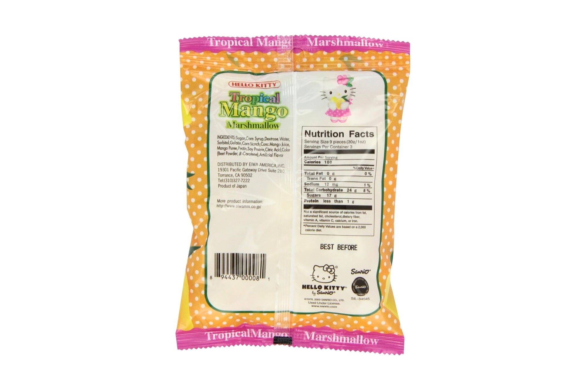 HELLOKITTY Mango Marshmallow 3.1Oz | Asian Mart LLC