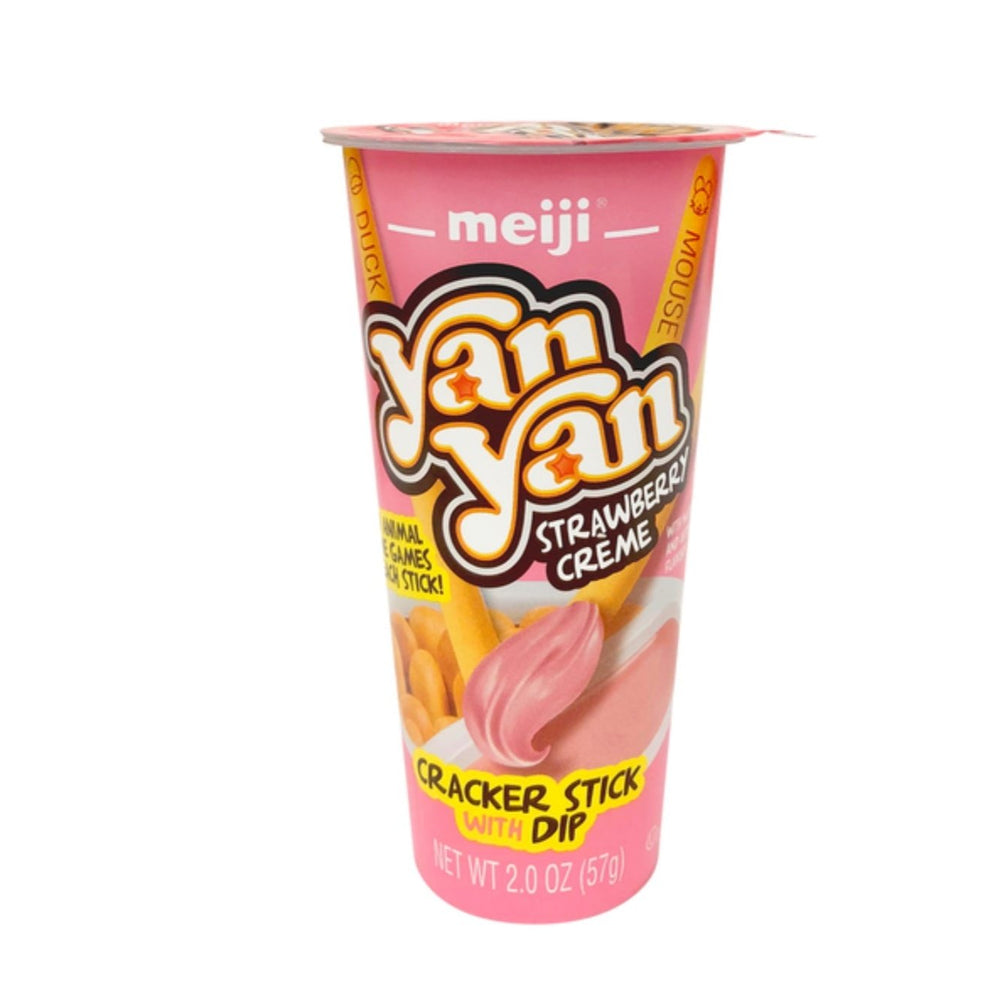 MEIJI Yan Yan Strawberry Cream 2.0 OZ