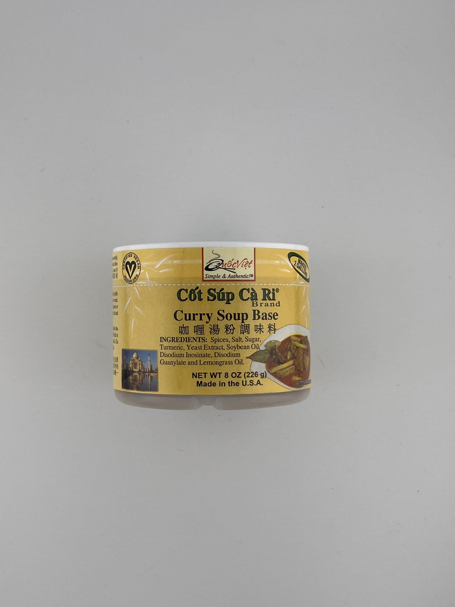QUOCVIET Cot Sup Ca Ri Curry Soup Base 8oz | Asian Mart LLC