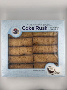 KCB Coconut Rusk Cake 22 OZ