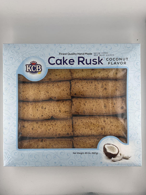 KCB Coconut Rusk Cake 22 OZ