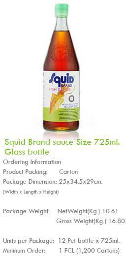 Squid Brand Fish Sauce 25 FL OZ