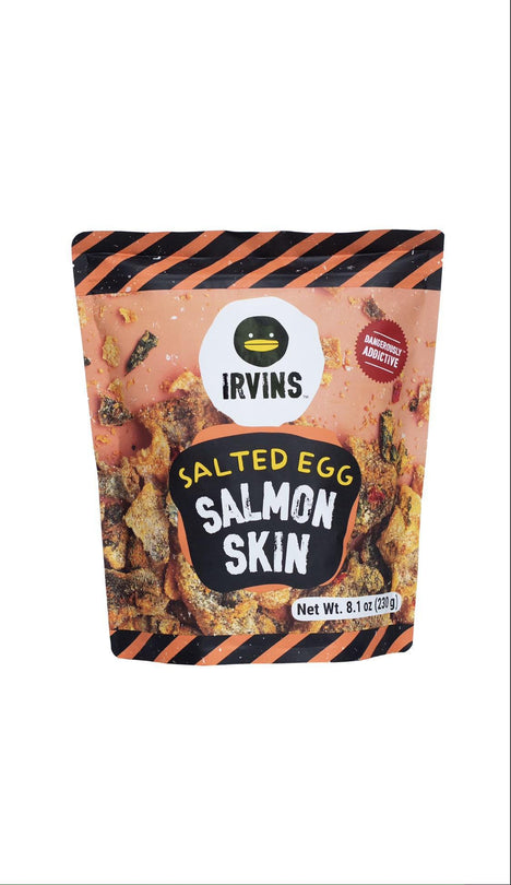 IRVINS Salted Egg Salmon Skin (L) 8.10 OZ