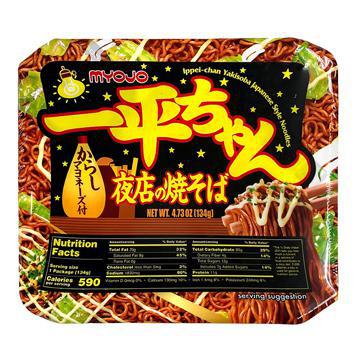 MYOJO BOWL Ippei -chan Yakisoba Japanese Style Noodles 134G