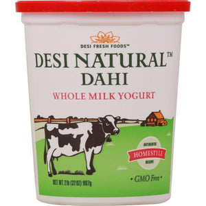 DESI Natural Dahi Whole Milk Yogurt 2lb