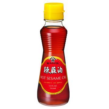 KADOYA Hot Sesame Oil 5.5 Fl Oz