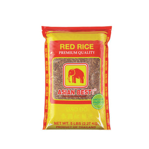 ASIAN BEST Red Cargo Rice 5 LB