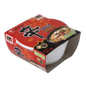 NONGSHIM SHIN BOWL NOODLE SOUP SPICY 3.03OZ 86G